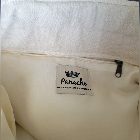 Panache Diamond Pattern Tote - Picture 7 of 8